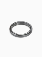 Кольцо «Ночь» под гематит, узкое, чёрное, размер 17 - Фото 3