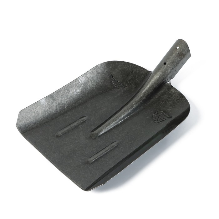 Лопата совковая, тулейка 40 мм, рельсовая сталь, без черенка - Фото 1