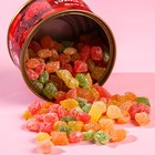 Монпансье в сердце, карамель леденцовая в консервной банке, 140 г - фото 23307674