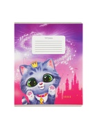 Комплект тетрадей из 10 штук, 12 листов в линию Calligrata «Пушистики», обложка мелованный картон, ВД-лак, блок офсет, 5 видов по 2 штуки 7670555 - фото 8984429