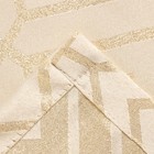 Скатерть Этель "Ромбы" цв.бежевый, 142*110 +/-3 см, 115 ±10 гр,100% п/э - фото 24381344