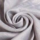 Скатерть «Этель. Винтаж», серебро, 142×180 +/-3 см, 115±10 г,100% п/э - фото 60103343