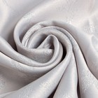 Скатерть Этель "Ветвь" цв.серебро, 142*283 +/-3 см, 115 ±10 гр,100% п/э - фото 24596187