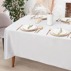 Скатерть «Этель. Круги», серебро, 142×220 +/-3 см, 115±10 г,100% - фото 50957305