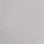 Скатерть «Этель. Круги», серебро, 142×220 +/-3 см, 115±10 г,100% - фото 50957308