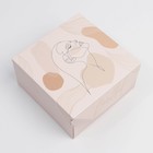Коробка складная «Girl», 17 × 9 × 17 см - фото 9554463