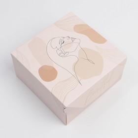 Коробка складная «Girl», 17 × 9 × 17 см