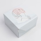 Коробка подарочная складная, упаковка, «Girl», 12 х 8 х 12 см - фото 9554468