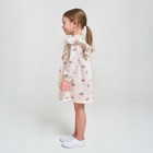 Платье детское KAFTAN "Dream" р.30 (98-104), бежевый - Фото 3
