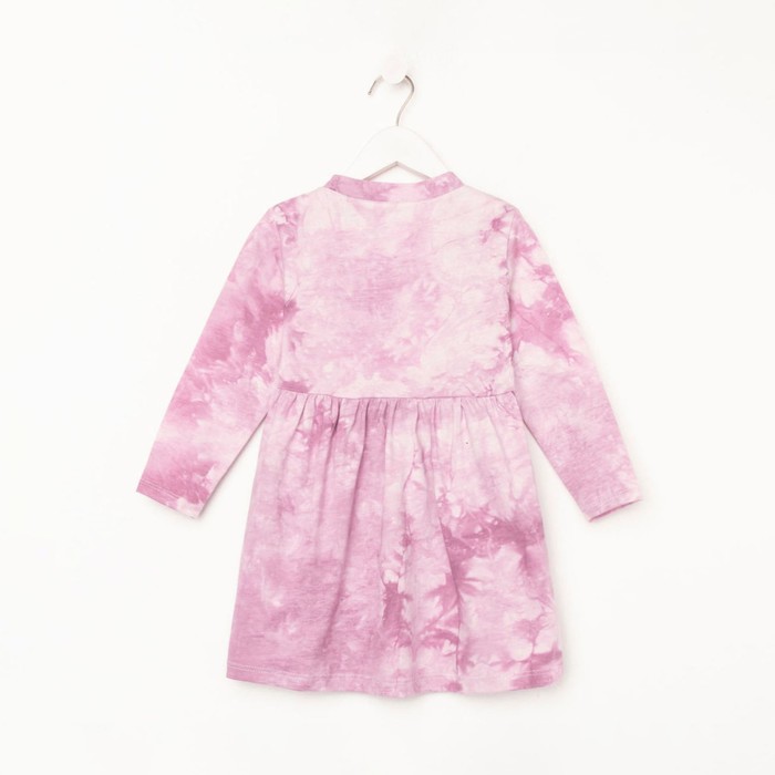 Платье детское KAFTAN "Dream" р.30 (98-104), лиловый тай-дай - фото 1926348146