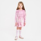 Платье детское KAFTAN "Dream" р.30 (98-104), лиловый тай-дай - Фото 5