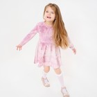 Платье детское KAFTAN "Dream" р.30 (98-104), лиловый тай-дай - Фото 7