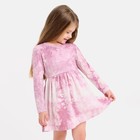 Платье детское KAFTAN "Dream" р.30 (98-104), лиловый тай-дай - Фото 8
