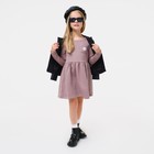 Платье детское KAFTAN "Dream" р.30 (98-104), коричневый - Фото 5
