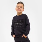Джемпер детский KAFTAN "Trendy" р.28 (86-92), черный - фото 9554992