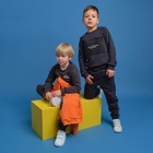 Джемпер детский KAFTAN "Trendy" р.32 (110-116), черный - Фото 4