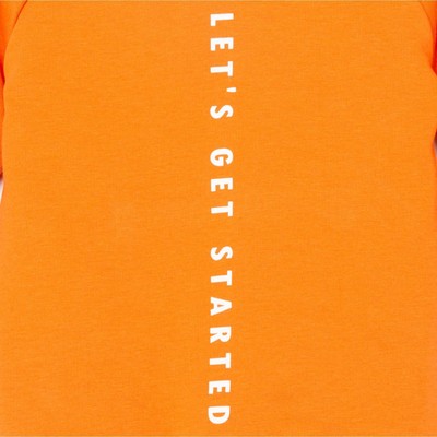 Худи детское KAFTAN: Trendy, оранжевое, размер 28 (86-92 см)
