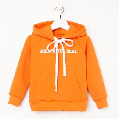 Худи детское KAFTAN: Trendy, оранжевое, размер 30 (98-104 см)