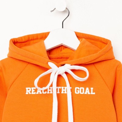 Худи детское KAFTAN: Trendy, оранжевое, размер 30 (98-104 см)