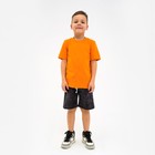 Костюм для мальчика (футболка, шорты) KAFTAN "Trendy" размер 30 (98-104), цвет оранжевый - Фото 2