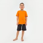 Костюм для мальчика (футболка, шорты) KAFTAN "Trendy" размер 30 (98-104), цвет оранжевый - Фото 4