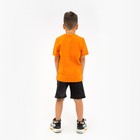 Костюм для мальчика (футболка, шорты) KAFTAN "Trendy" размер 30 (98-104), цвет оранжевый - Фото 8