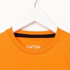 Костюм для мальчика (футболка, шорты) KAFTAN "Trendy" размер 36 (134-140), цвет оранжевый - Фото 10
