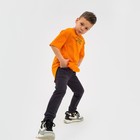 Футболка детская KAFTAN "Trendy" р.30 (98-104), оранжевый - Фото 6