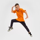 Футболка детская KAFTAN "Trendy" р.30 (98-104), оранжевый - Фото 7