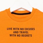 Футболка детская KAFTAN "Trendy"  р.36 (134-140), оранжевый 7449905