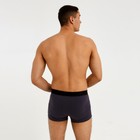 Трусы мужские боксеры MINAKU цвет серый, р-р 54 - фото 39056455