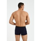 Трусы мужские боксеры MINAKU тёмно-синие, размер 52 - Фото 3