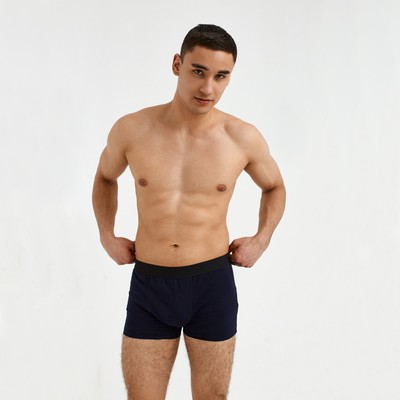 Трусы мужские боксеры MINAKU, размер 54, тёмно-синие