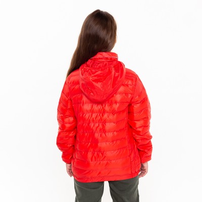 Куртка для девочки, красная, рост 152 см