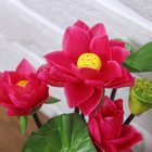 композиция в горшке тюльпан 24*9 см лотос - Фото 2