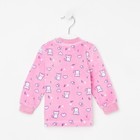 Кофточка детская, цвет тёмно-розовый, рост 62 см 7622355