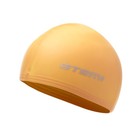 Шапочка для плавания Atemi TC304, детская, тонкий силикон, цвет оранжевый - Фото 1