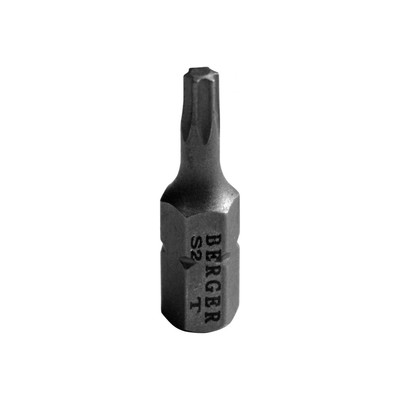 Биты магнитные BERGER BG2384, TORX 5x25 мм, 2 шт., S2