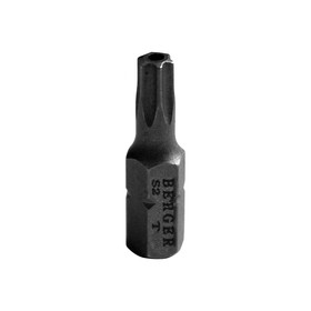 Биты магнитные BERGER BG2393, TORX c отверстием T27Hx25 мм, 2 шт., S2