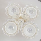 Набор ёмкостей для специй «Елизаветта», 4 шт, 36,5×36,5×35 см 7378901