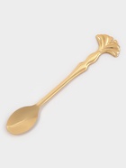 Сахарница «Дарина», 200 мл, 9×10 см, с ложкой, золотистая - Фото 8