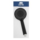 Лейка для душа ZEIN Z3212, 3 режима, средняя, пластик, чёрная - Фото 12