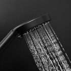 Лейка для душа ZEIN Z3212, 3 режима, средняя, пластик, чёрная - Фото 10