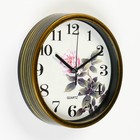 Часы настенные "Роза", d-20 см, дискретный ход - Фото 2