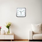 Часы настенные "Илони", d-25 см, дискретный ход, флуоресцентные - Фото 3