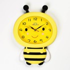 Детские настенные часы "Пчёлка", плавный ход, 37 x 27.5 см - фото 6535794