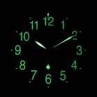 Часы настенные "Илони", d-25 см, дискретный ход, флуоресцентные - Фото 6
