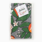 Полотенце кухонное «Доляна» Orange, серое, 35×60 см - Фото 5