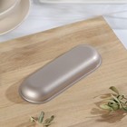 Форма для выпечки «Овал», 19×7×2.5 см, антипригарное покрытие, золотистая - Фото 3