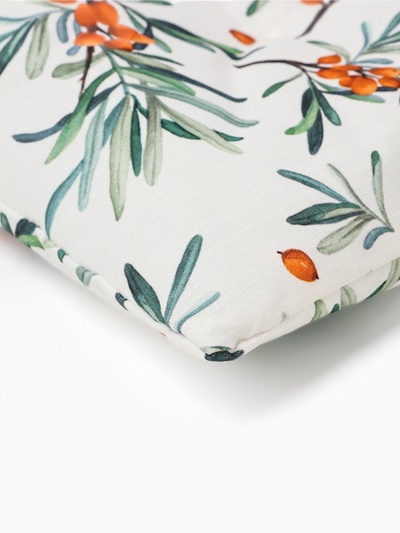 Подушка на стул Этель Berry garden, 42×42 см, 100% хлопок, репс 210 г/м²